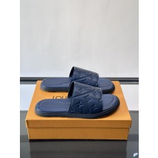 LV 루이비통 컬렉션 미니멀 플랫 슬라이드 슬리퍼 샌들 신발