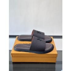 LV 루이비통 컬렉션 미니멀 플랫 슬라이드 슬리퍼 샌들 신발