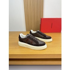 페라가모(Ferragamo) 나파 카프스킨 프리미엄 스니커즈 신발