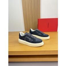 페라가모(Ferragamo) 나파 카프스킨 프리미엄 스니커즈 신발