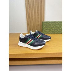 구찌(Gucci) 나파 & 리치 엠보싱 웹(Web) 스니커즈 신발