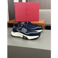 발렌티노(Valentino) 나파 레더 & 테크니컬 메쉬 스니커즈 신발