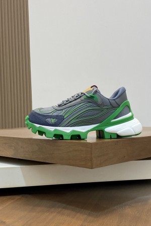 루이비통(LV) 나파 레더 & 테크니컬 메쉬 믹스 스니커즈 신발