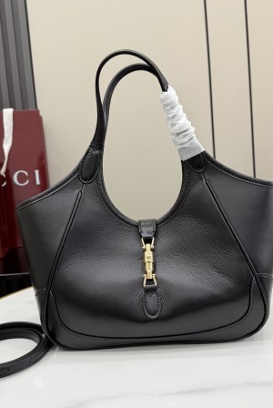 구찌(Gucci) 마켓 인스파이어드 블랙 레더 토트백 가방