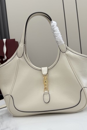 구찌(Gucci) 마켓 인스파이어드 화이트 레더 토트백 가방