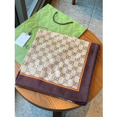 구찌(GUCCI) GG 더블 페이스 실크 캐시미어 숄 목도리 스카프