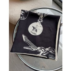 샤넬(CHANEL) 더블페이스 실크 캐시미어 숄 목도리 스카프