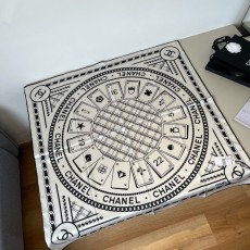 샤넬(CHANEL) 카드 패턴 실크 스카프 목도리 스카프