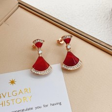 불가리(BVLGARI) 레드 귀걸이 악세사리