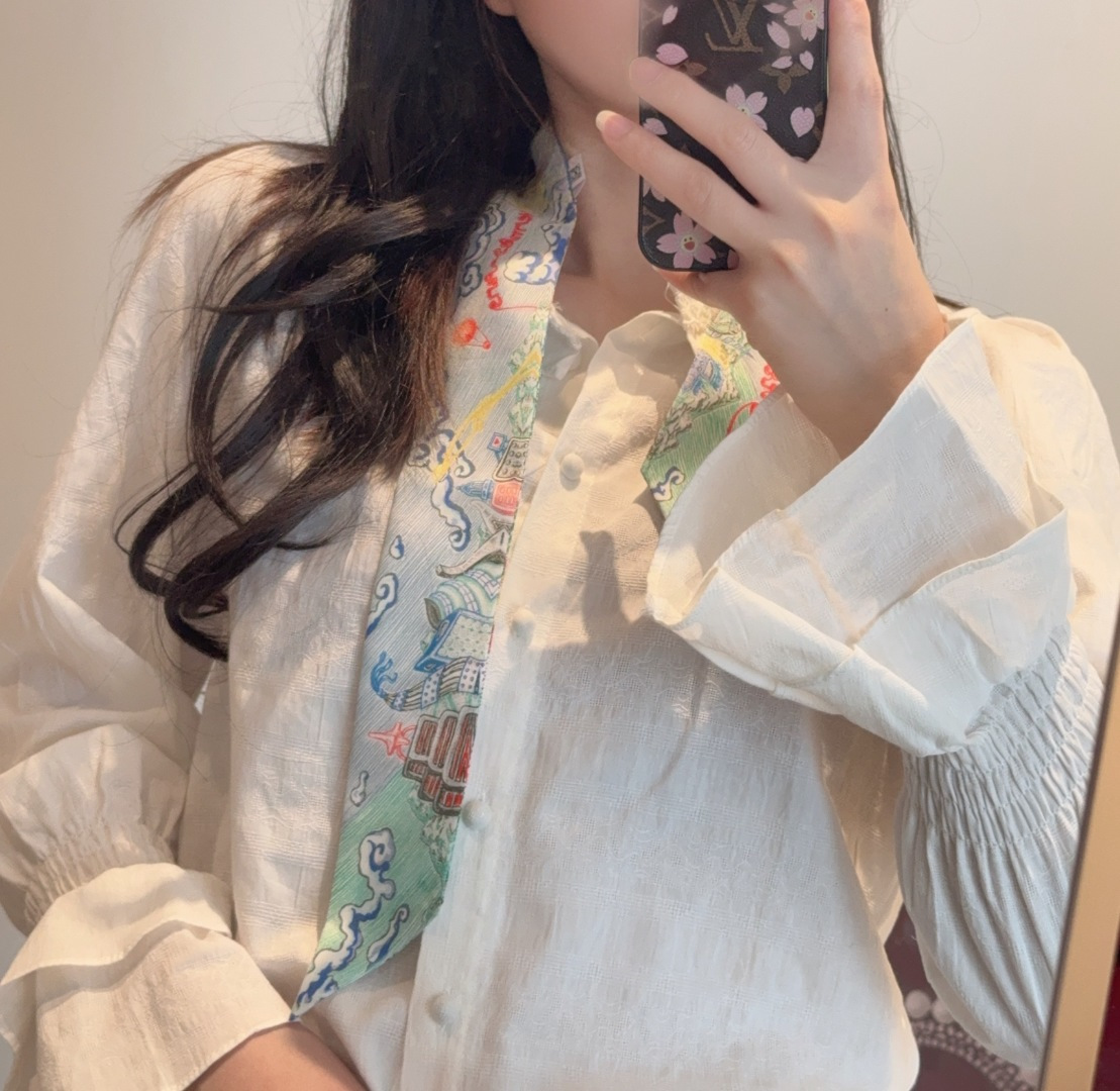 에르메스(HERMES) 트윌리 실크 스카프 목도리 스카프