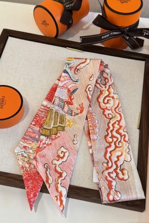 에르메스(HERMES) 트윌리 실크 스카프 목도리 스카프