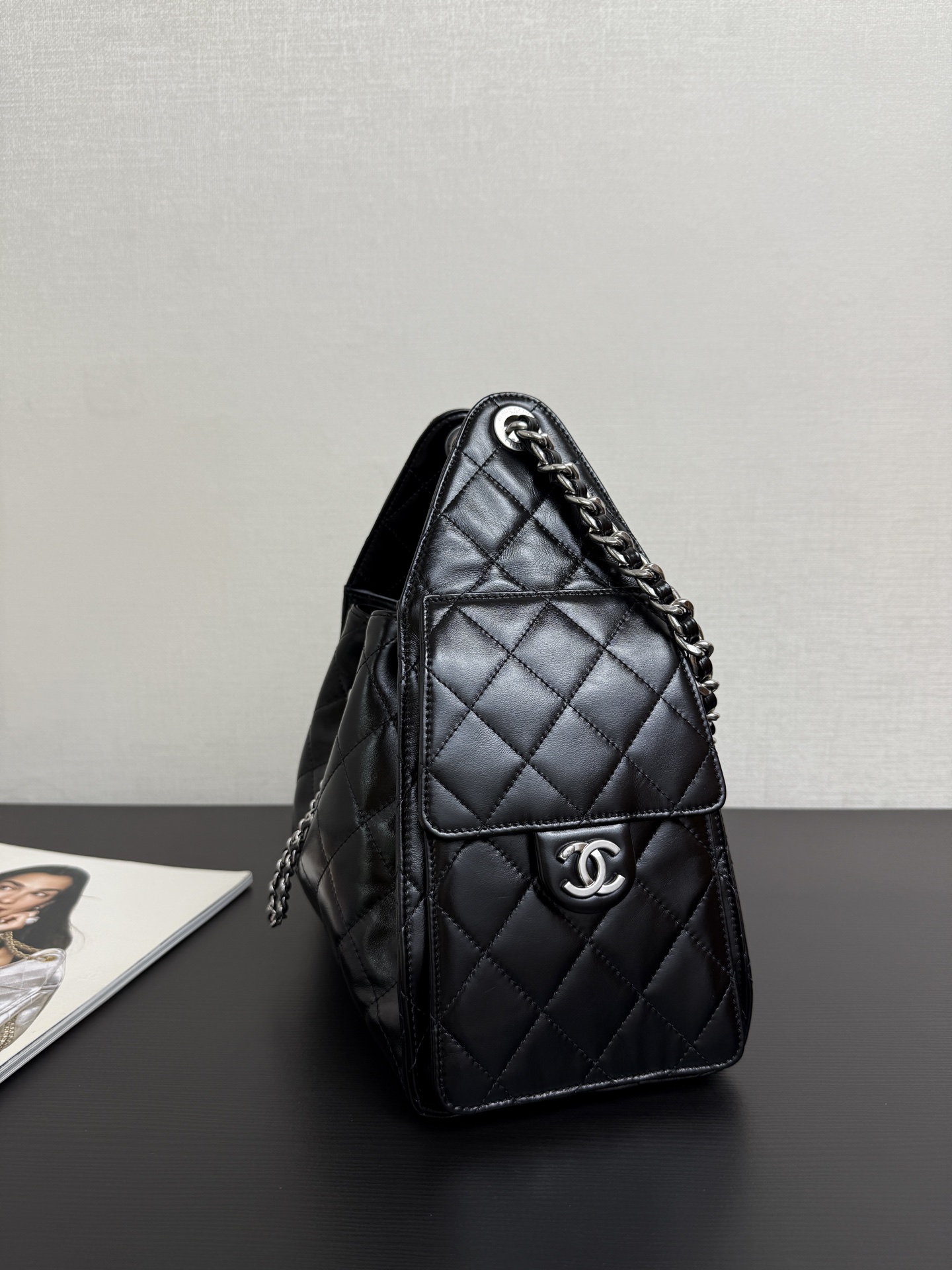 샤넬(Chanel) 26C 드로스트링 버킷백 가방 - 스몰