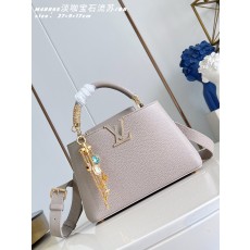 루이비통(Louis Vuitton) 카퓌신 BB 숄더백 토트백 가방- 라이트 커피 메탈 테슬