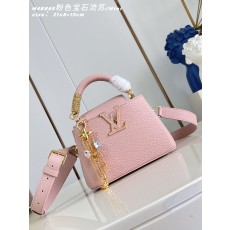 루이비통(Louis Vuitton) LV 카퓌신(Capucines) 숄더백 토트백 가방 미니 - 핑크