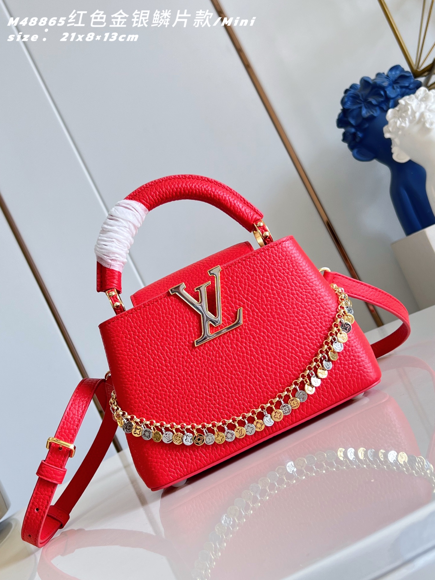 루이비통(Louis Vuitton) LV Capucines mini 카퓌신 토트백 숄더백 가방 미니