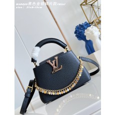 루이비통(Louis Vuitton) LV Capucines 카퓌신 토트백 숄더백 가방 미니