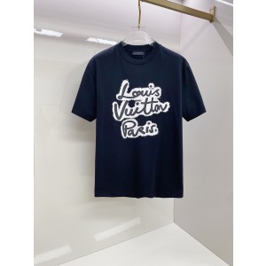 루이비통(LV) 프론트 로고 반팔 티셔츠 의류