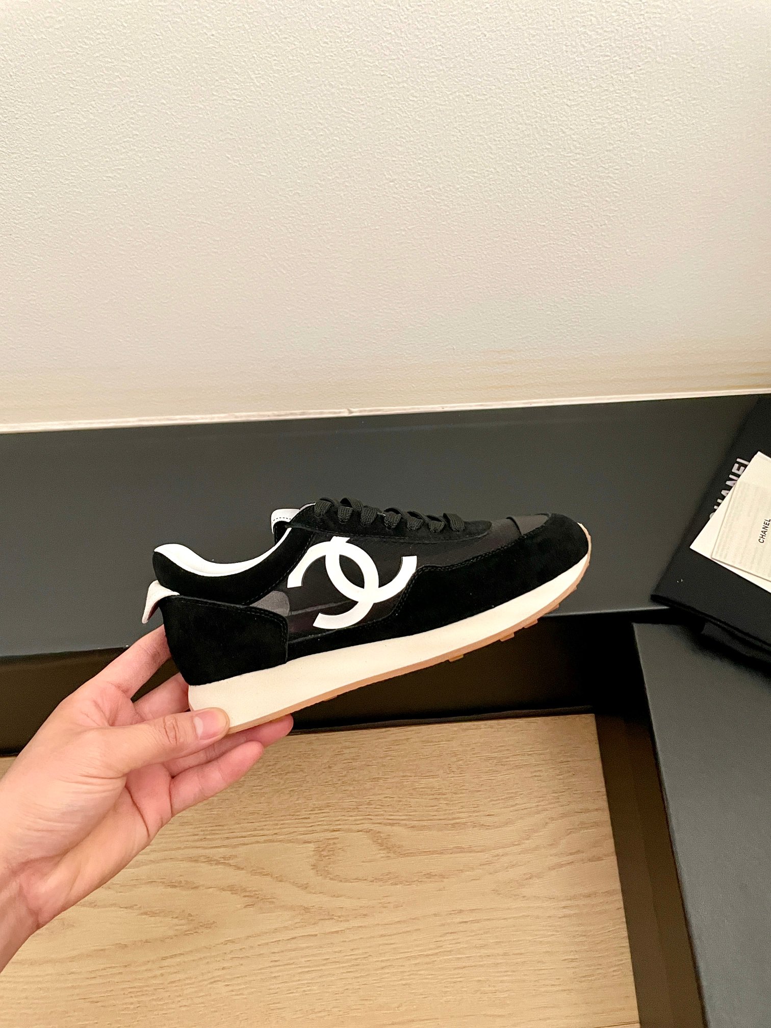 샤넬(CHANEL) 판다 컬러 독일군 스니커즈 신발