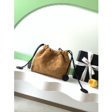 샤넬(Chanel) 럭키백(복주머니) 퀼팅 드로스트링 버킷백 가방