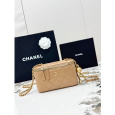 샤넬(Chanel) 24K 금볼 베니티 체인백 파우치백 가방 - 라지