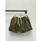 미우미우(MIU MIU) 올리브 그린 A라인 스커트 의류