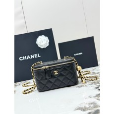 샤넬(Chanel) 24K 금볼 베니티 체인백 파우치백 가방 - 라지