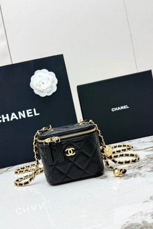 샤넬(Chanel) 21C 금볼 베니티 체인백 파우치백 가방 - 스몰