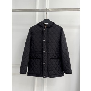 버버리(BURBERRY) 체크 안감 후드 패딩 자켓 의류