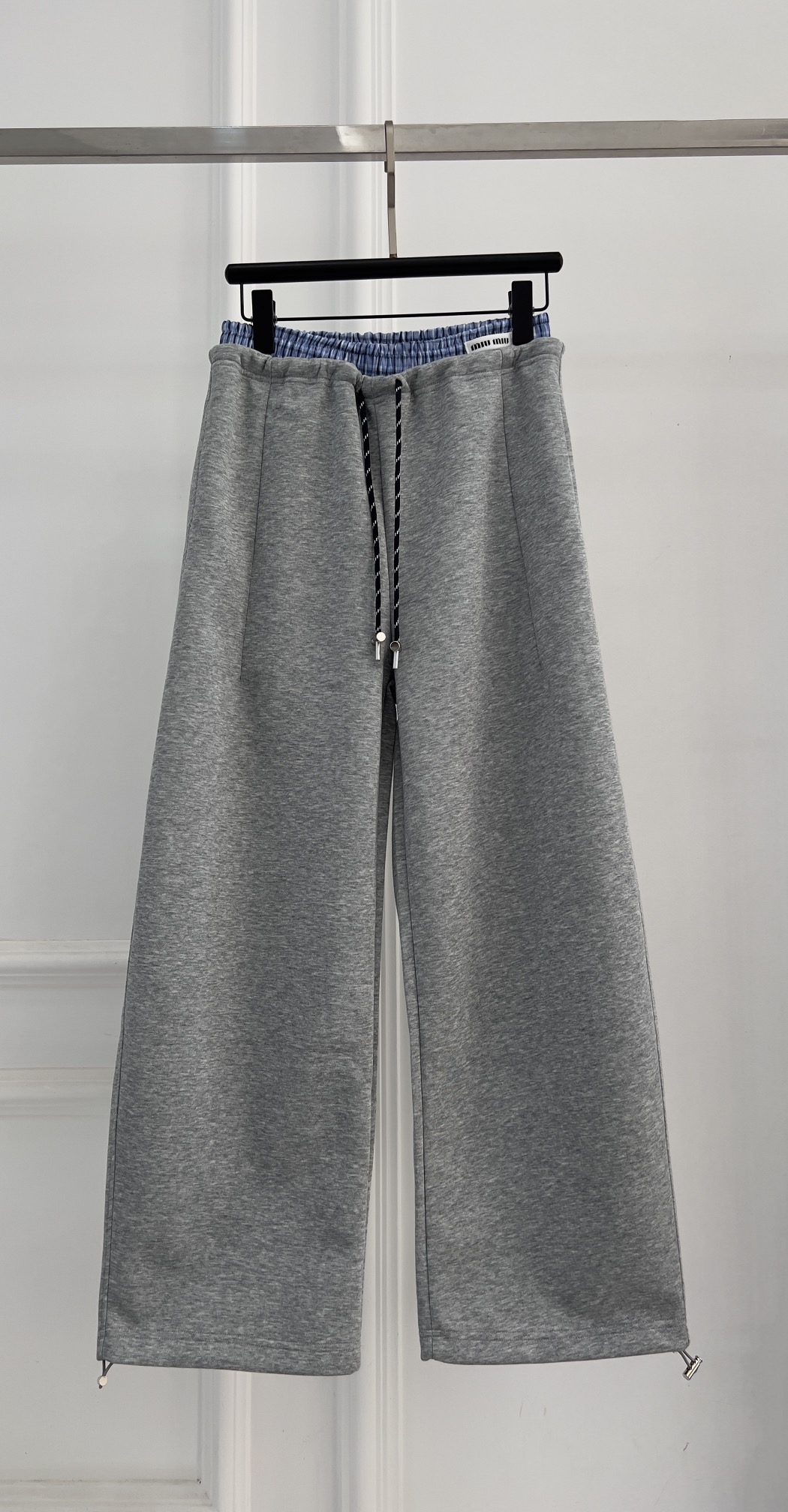 미우미우(MIU MIU) 코튼 스웨트 팬츠 의류