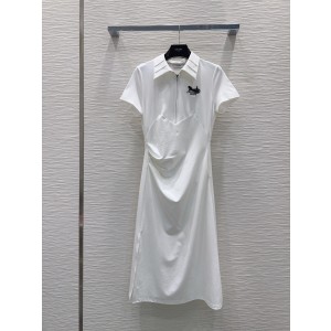 Celine 셀린느 레트로 스포티 폴로 미디 원피스 의류