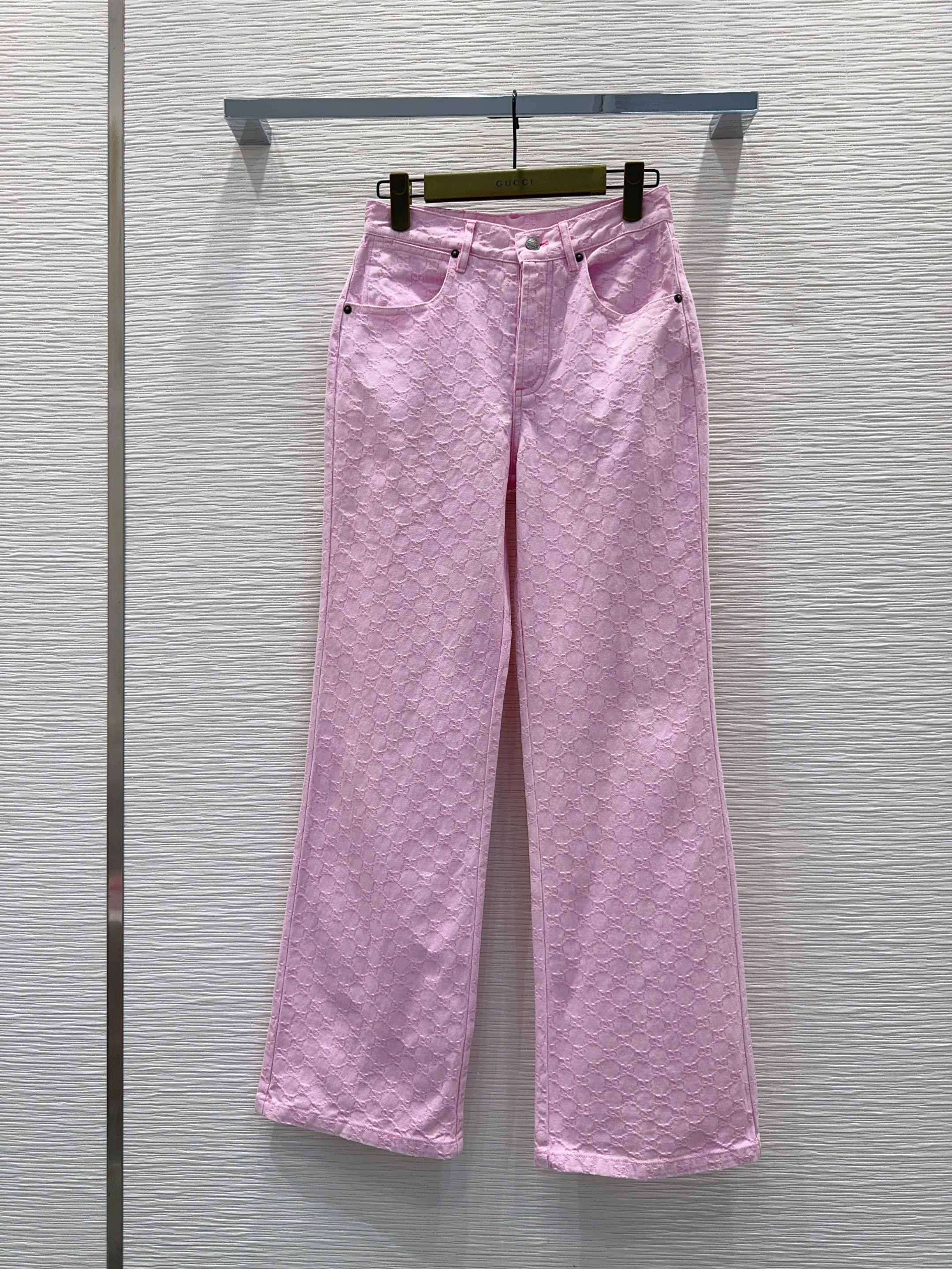 Gucci 구찌 입체 테일러링 셔츠 & 와이드 슬랙스 팬츠 바지 셋업 세트 의류