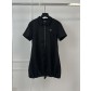프라다(PRADA) 카라 집업 반팔 나일론 원피스 의류