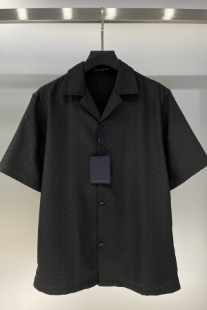 루이비통(LV) 모노그램 자카드 반팔 셔츠 의류