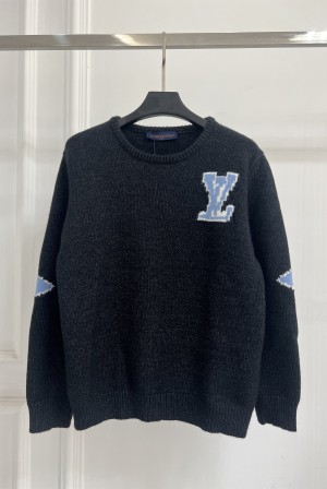 루이비통(LV) 패턴 라운드 니트 의류