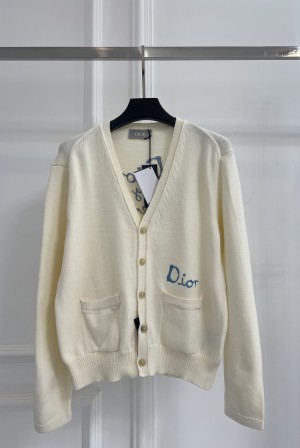 디올(DIOR) 자수 니트 가디건 의류