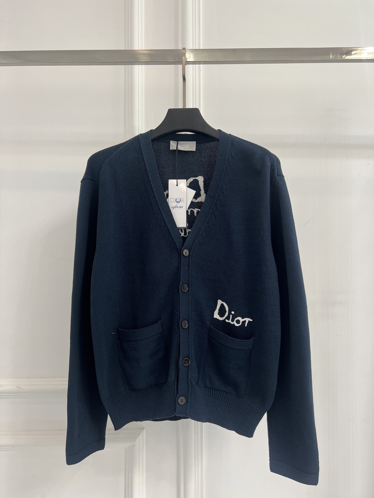 디올(DIOR) 자수 니트 가디건 의류