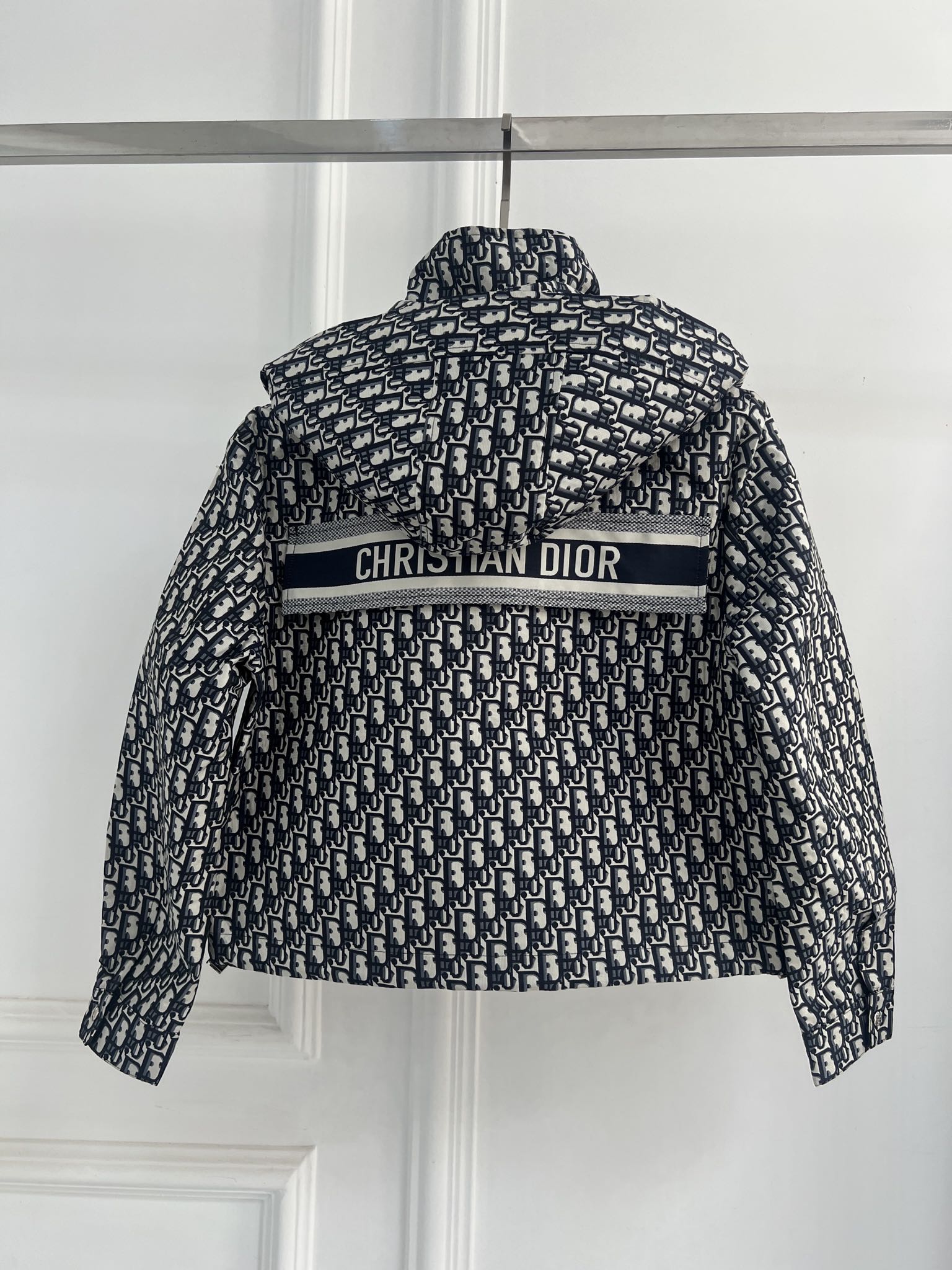 디올(DIOR) 오블리크 자카드 후드 숏 자켓 의류