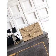 CHANEL 샤넬 26C 크루즈 신상 CF 핸들 플랩백 가방 (밀키 에브리콧) 미디움