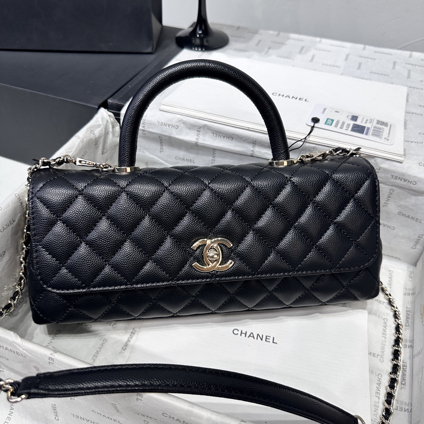 Chanel 샤넬 Coco handle 26P 코코핸들 가로형 토트백 숄더백 가방