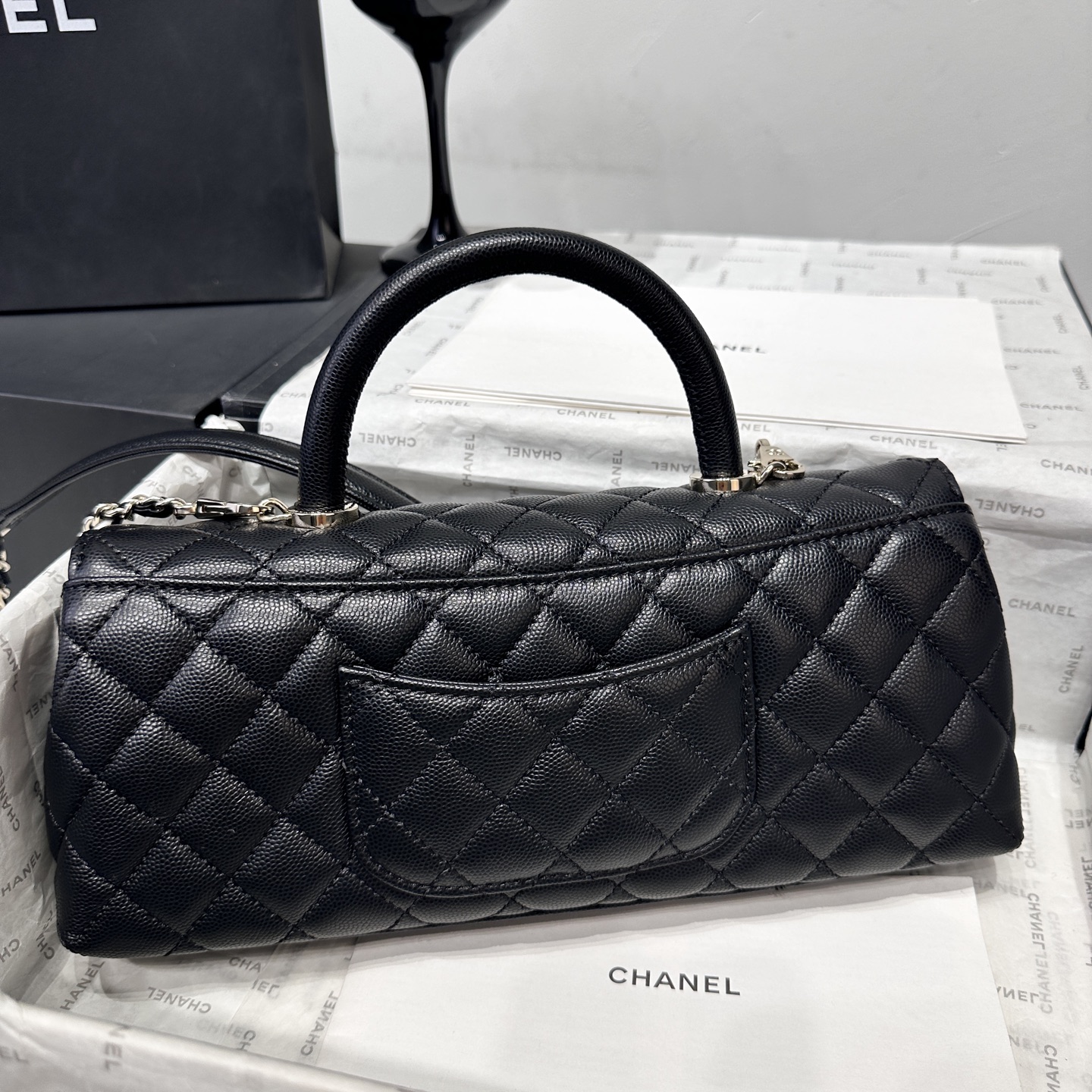 Chanel 샤넬 Coco handle 26P 코코핸들 가로형 토트백 숄더백 가방