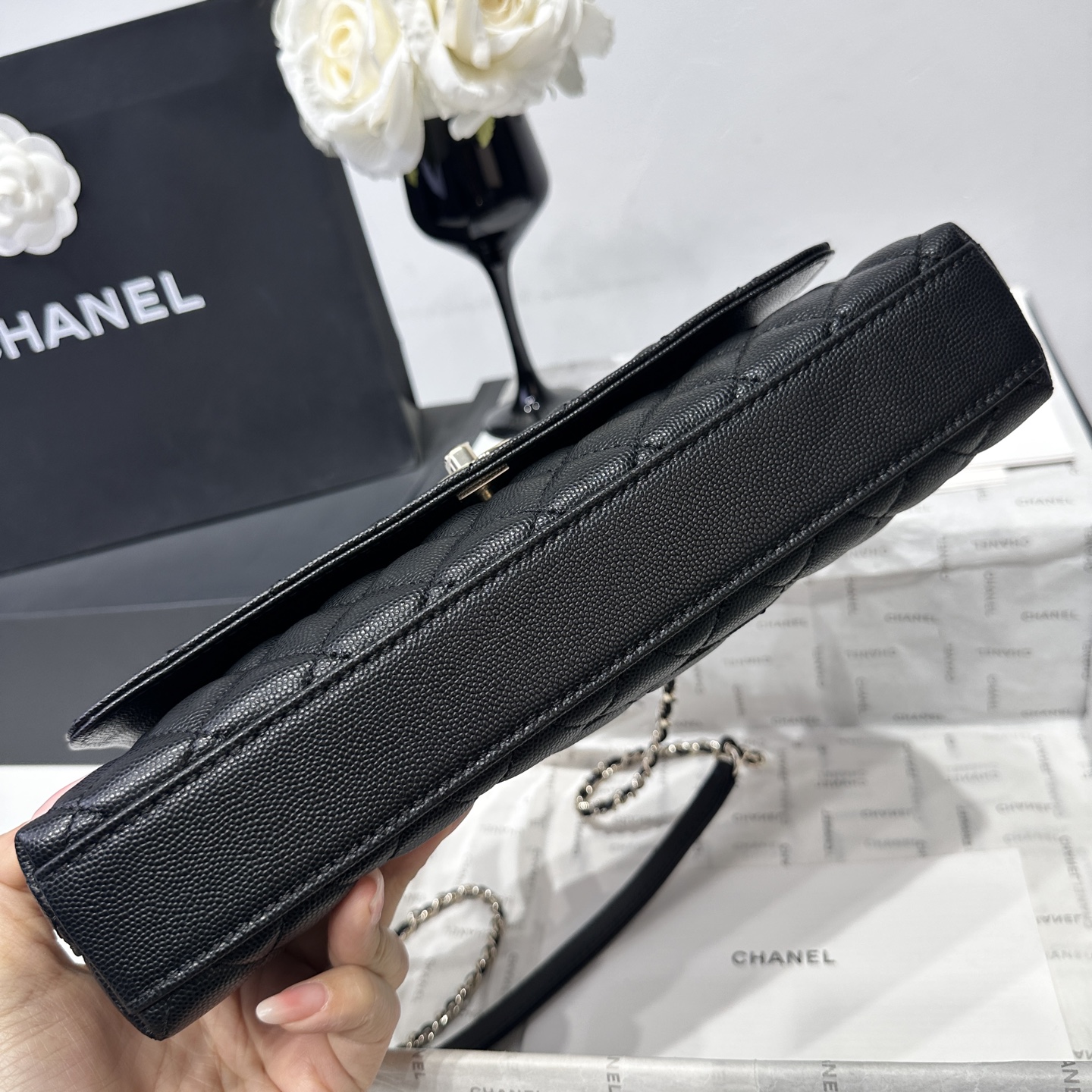 Chanel 샤넬 Coco handle 26P 코코핸들 가로형 토트백 숄더백 가방