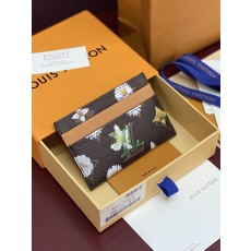LV 루이비통 M27551 데이지 플라워 더블 카드 홀더 지갑