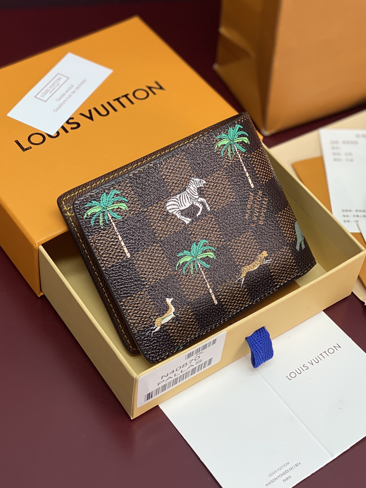 LV 루이비통 N40870 다즐링 리미티드 멀티플 월릿 반지갑