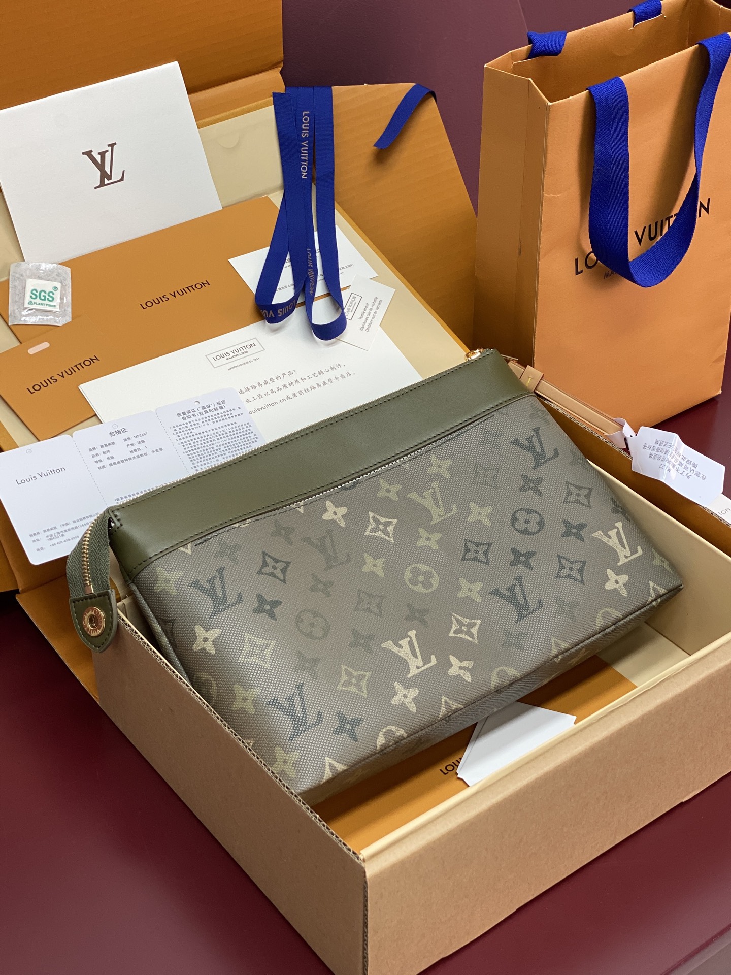 [LV] 루이비통 M26970 Pochette Voyage Souple 포쉐트 보야주 수플 클러치 백 가방