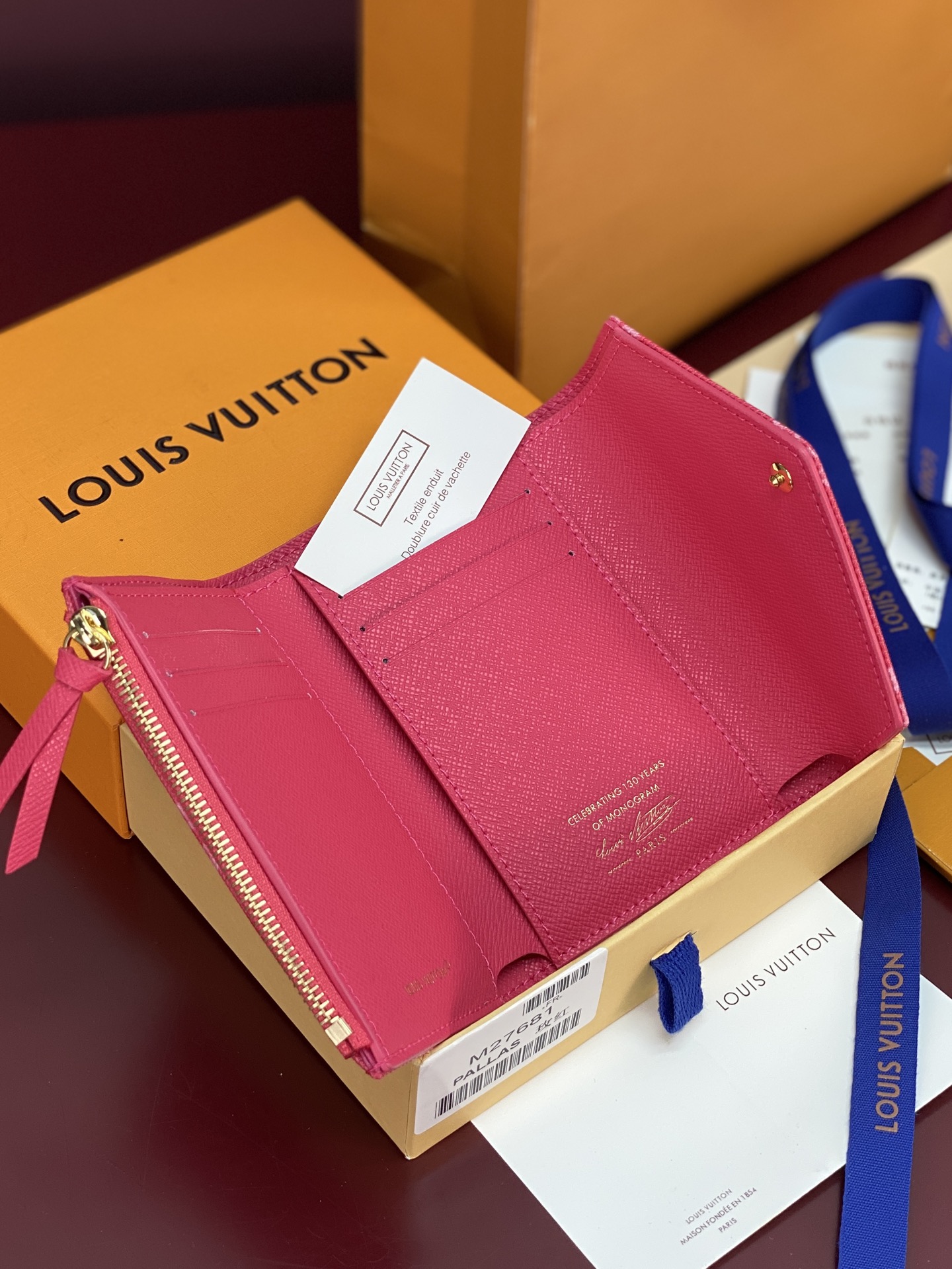 [LV] 루이비통 M27681 Victorine빅토린 월릿 (푸시아) 지갑