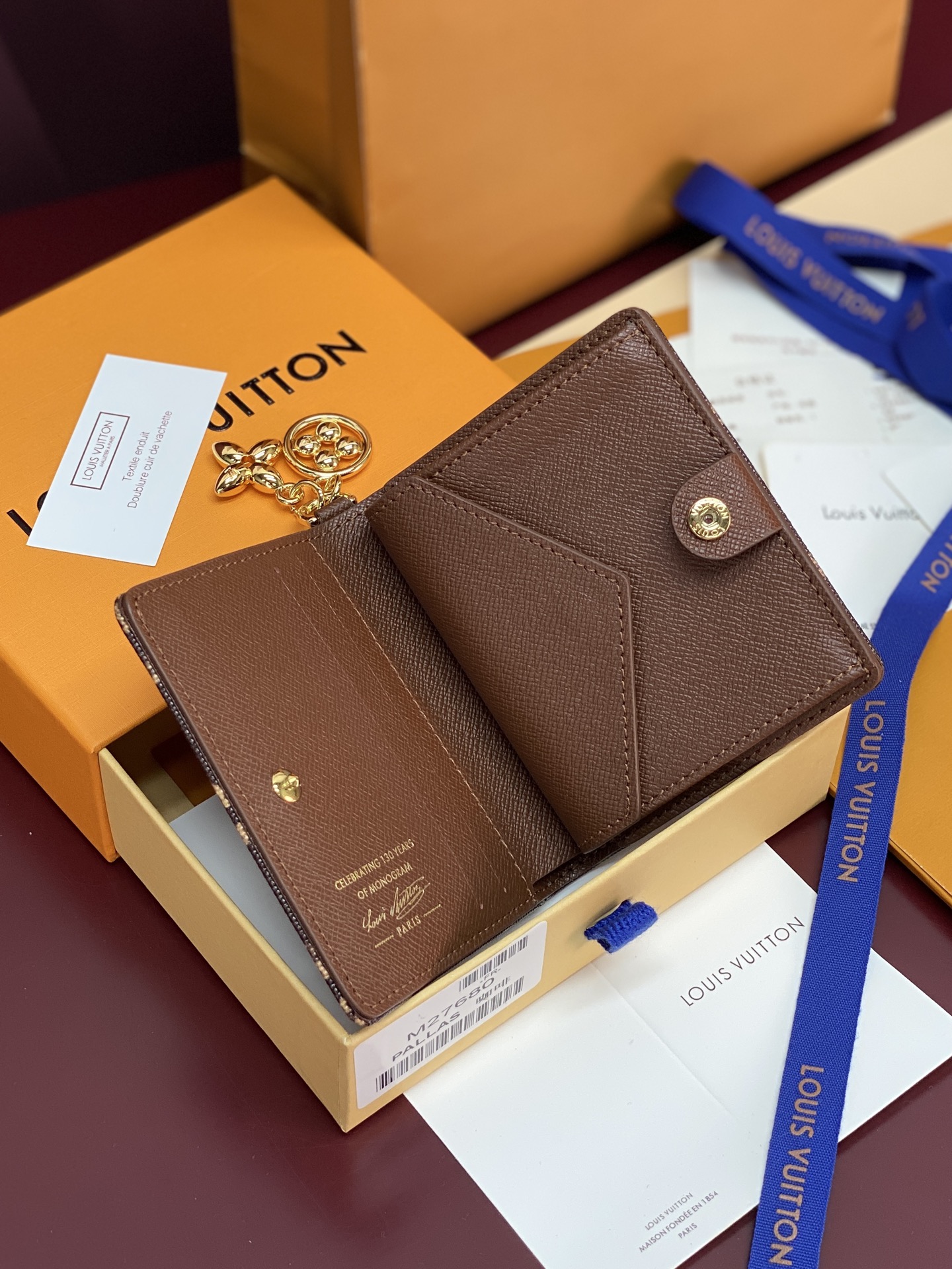 [LV] 루이비통 M27680 Charms 참스 포켓 월릿 (커피/브라운) 지갑