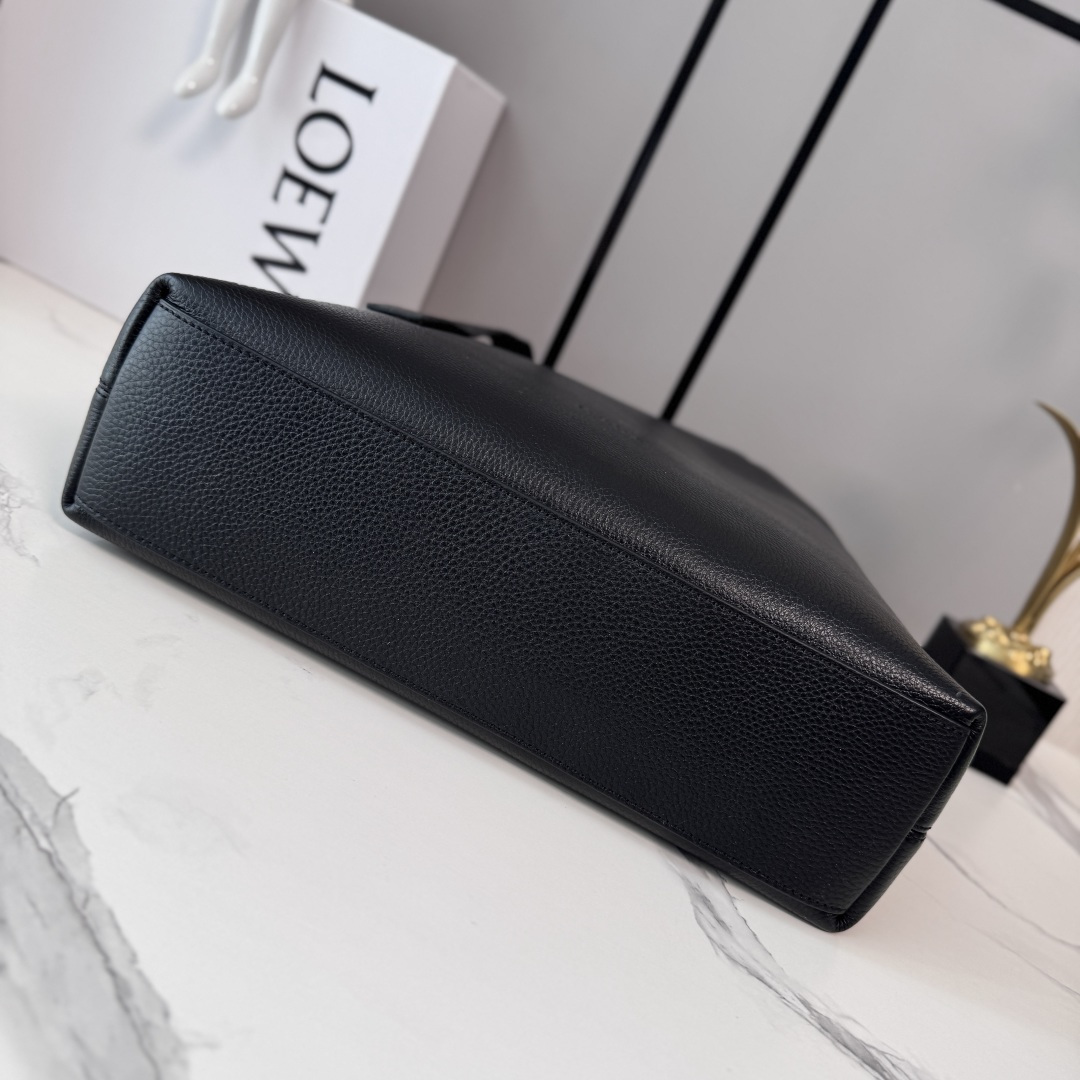 [LOEWE] 로에베 652672 그레인 카프스킨 루프(Loop) 지퍼 토트백 가방