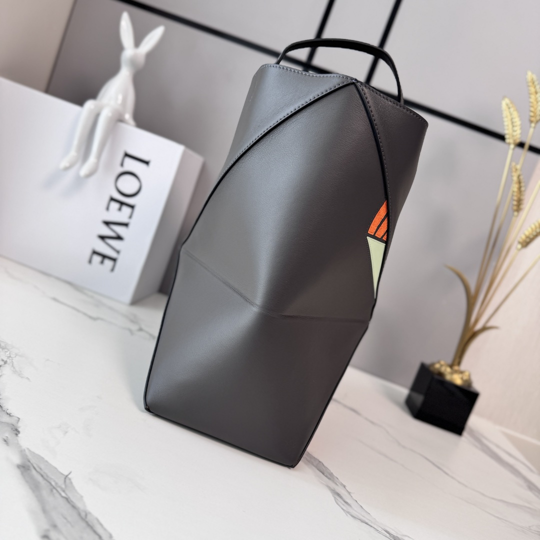 [LOEWE] 로에베 052614 퍼즐 폴드 토트 스몰 (프린지 캣 에디션) 가방