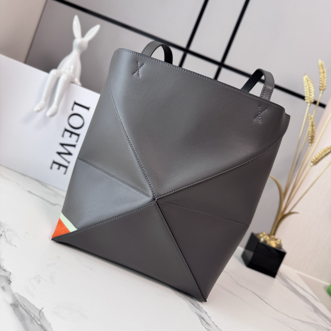 [LOEWE] 로에베 052614 퍼즐 폴드 토트 스몰 (프린지 캣 에디션) 가방