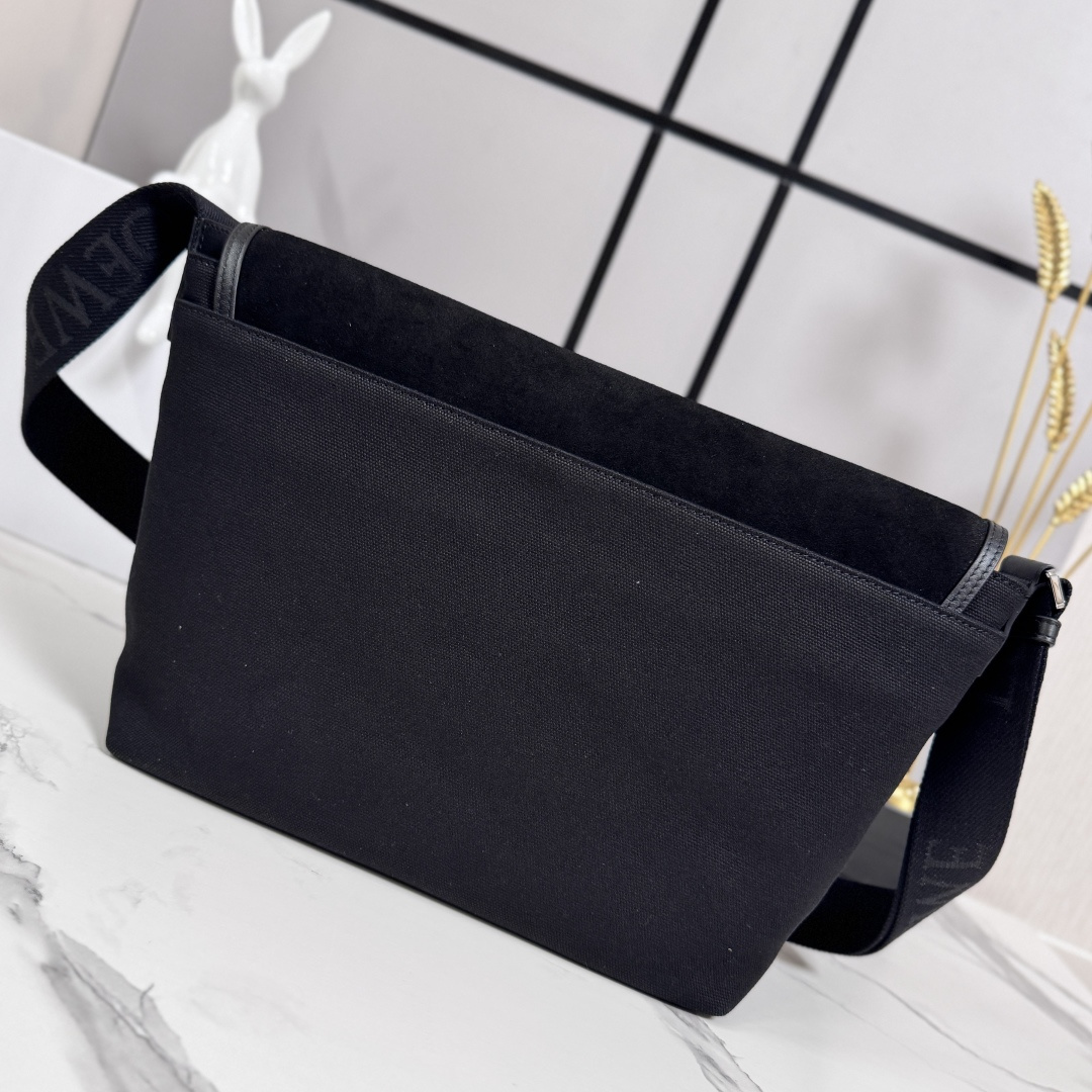 [LOEWE] 로에베 822513 플렉스(Flex) 메신저백 미디엄 (캔버스 & 스웨이드) 가방